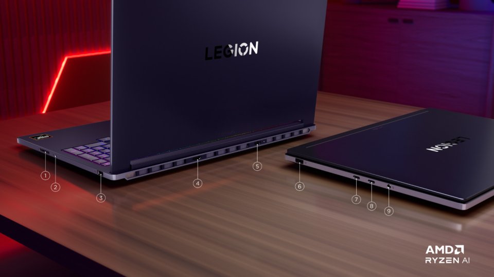 Lenovo Legion7 16" -pelikannettava, violetti (83Q80022MX)