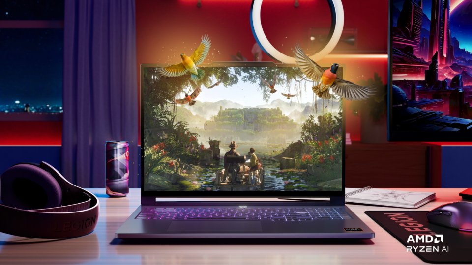 Lenovo Legion7 16" -pelikannettava, violetti (83Q80022MX)