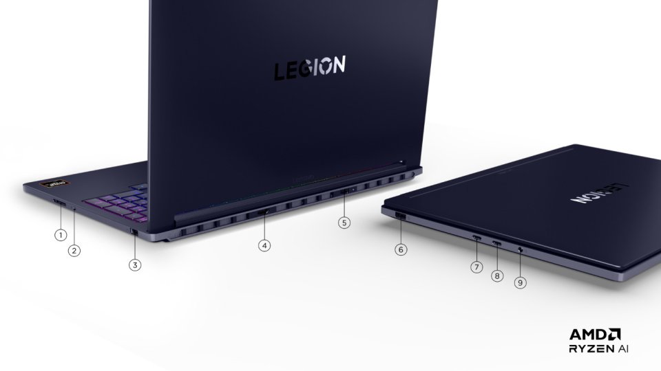 Lenovo Legion7 16" -pelikannettava, violetti (83Q80022MX)
