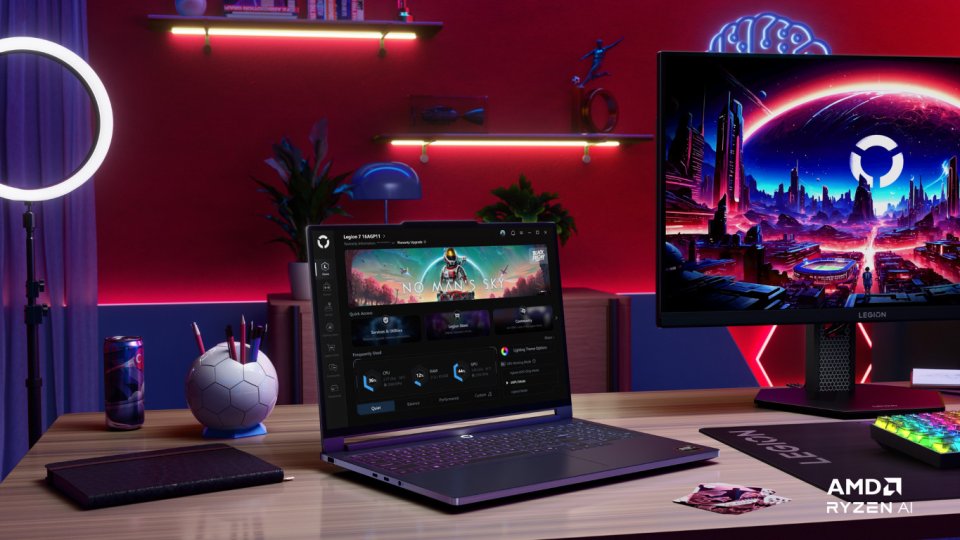 Lenovo Legion7 16" -pelikannettava, violetti (83Q80022MX)