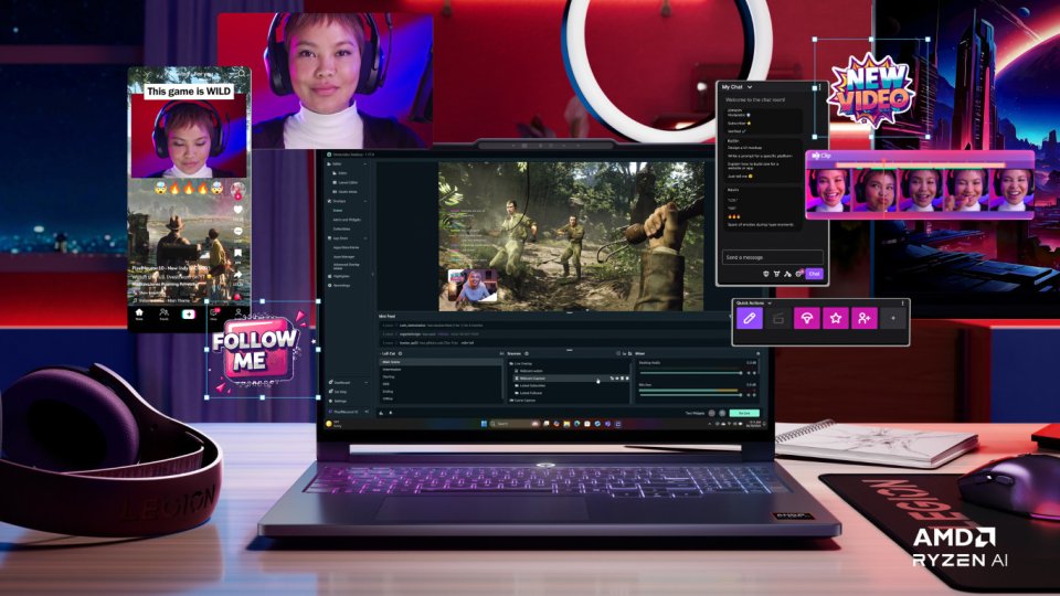 Lenovo Legion7 16" -pelikannettava, violetti (83Q80022MX)
