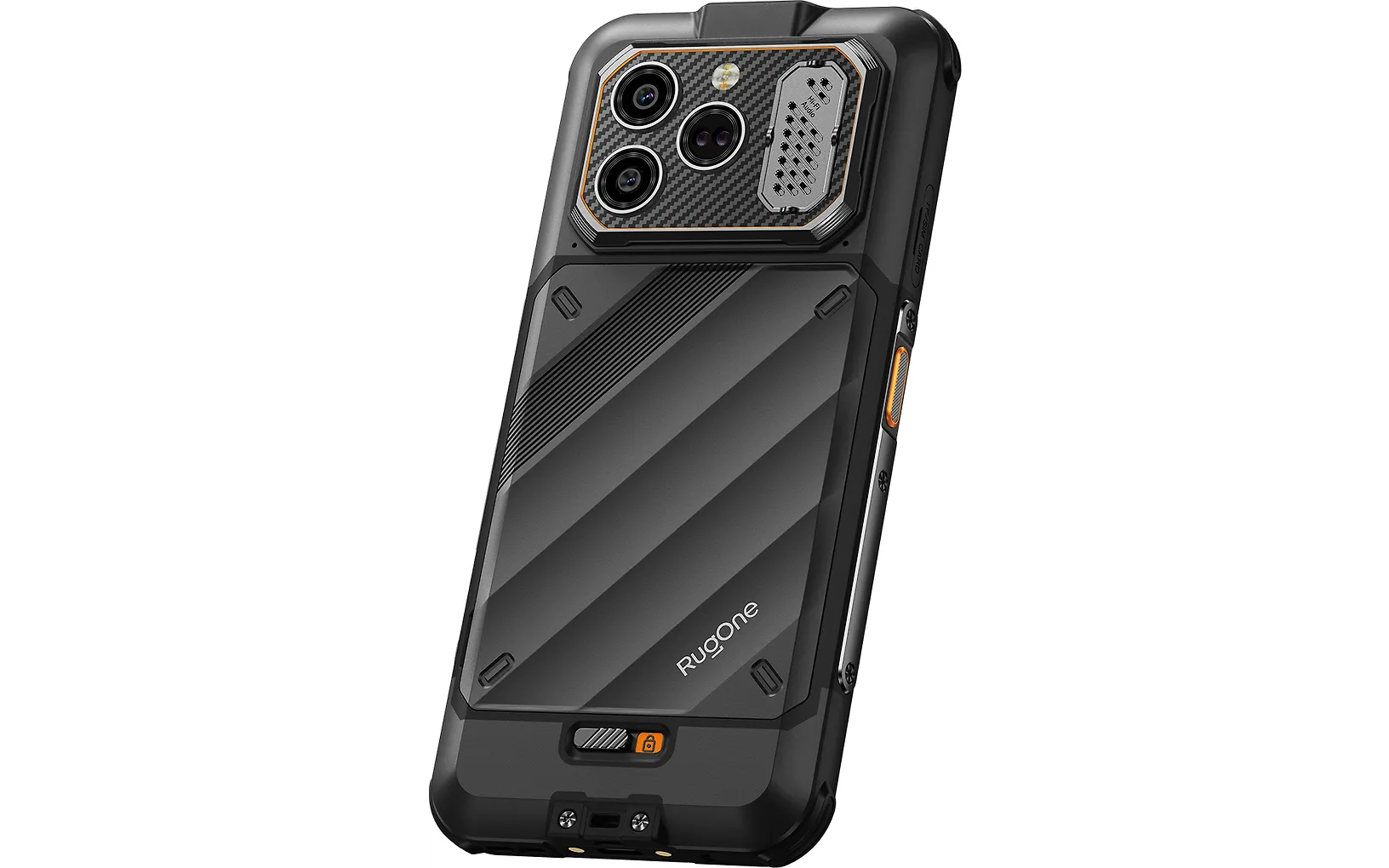Ulefone RugOne Xever 8 älypuhelin, 8 + 256 Gt, musta