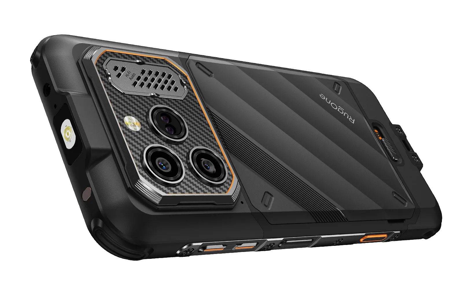 Ulefone RugOne Xever 8 älypuhelin, 8 + 256 Gt, musta