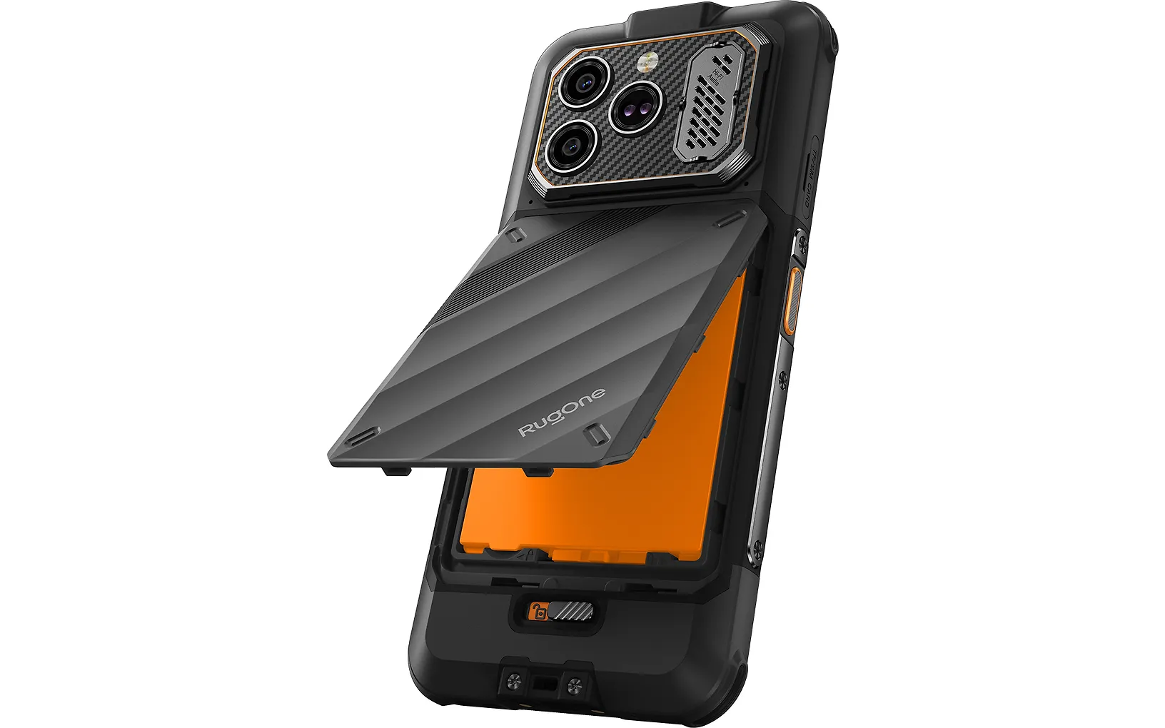 Ulefone RugOne Xever 8 älypuhelin, 8 + 256 Gt, musta