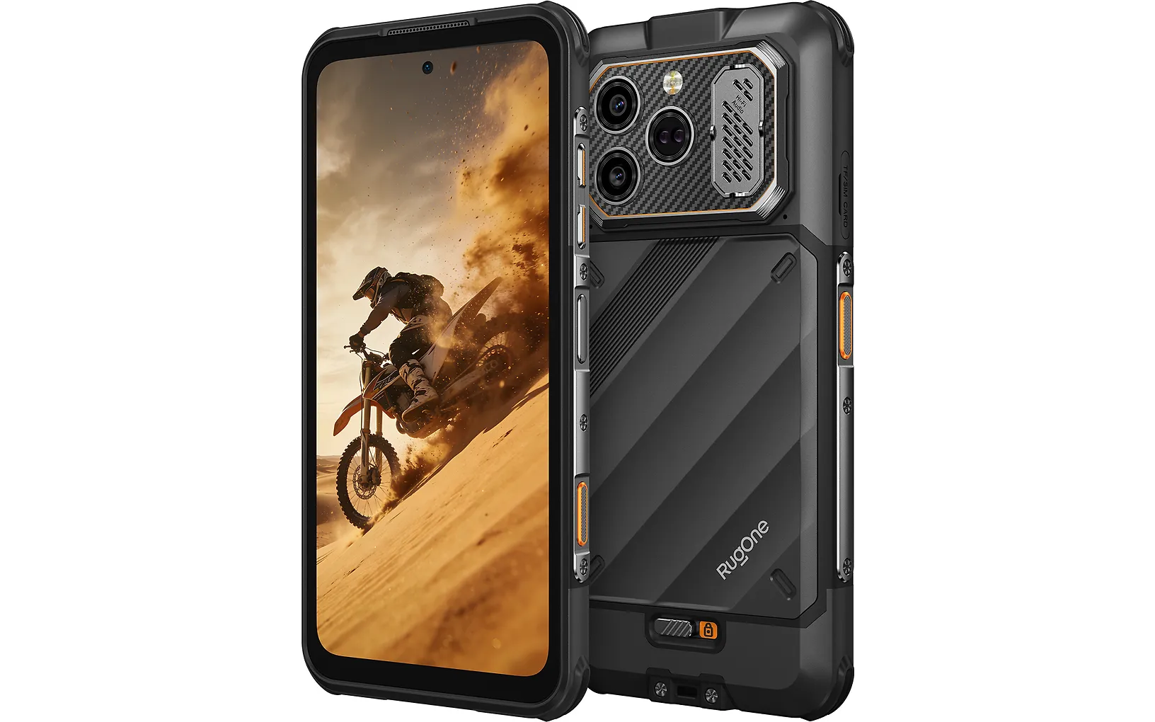 Ulefone RugOne Xever 8 älypuhelin, 8 + 256 Gt, musta