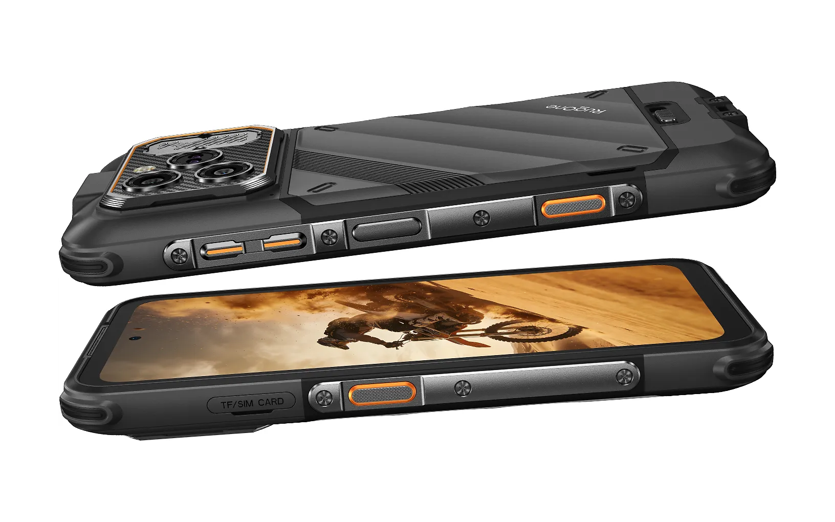 Ulefone RugOne Xever 8 älypuhelin, 8 + 256 Gt, musta