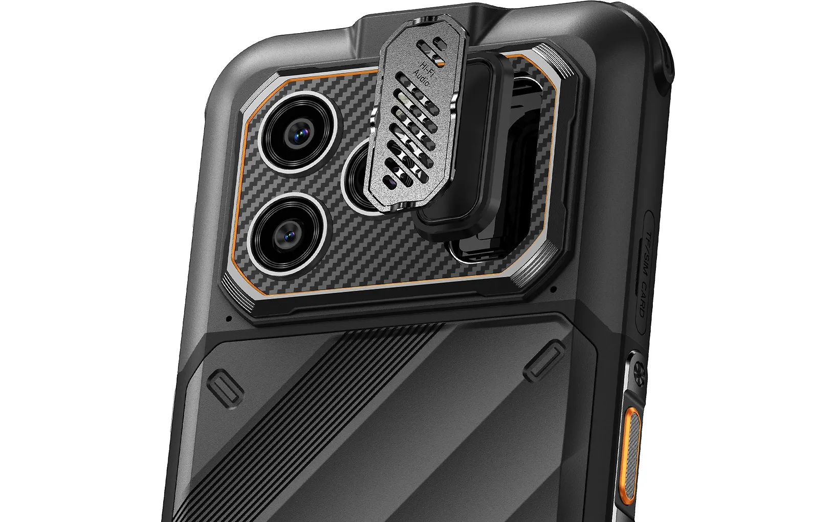 Ulefone RugOne Xever 8 älypuhelin, 8 + 256 Gt, musta