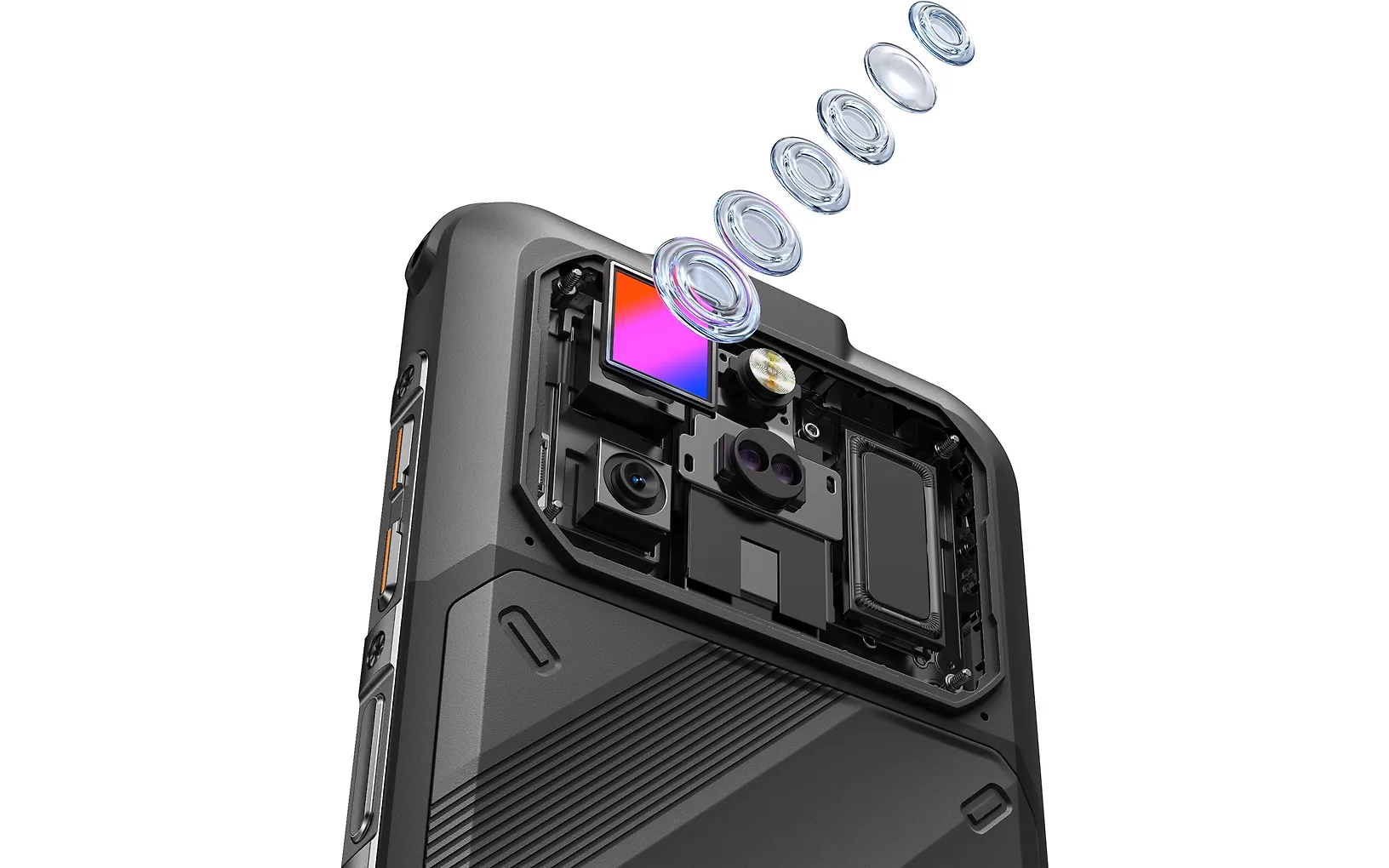Ulefone RugOne Xever 8 älypuhelin, 8 + 256 Gt, musta