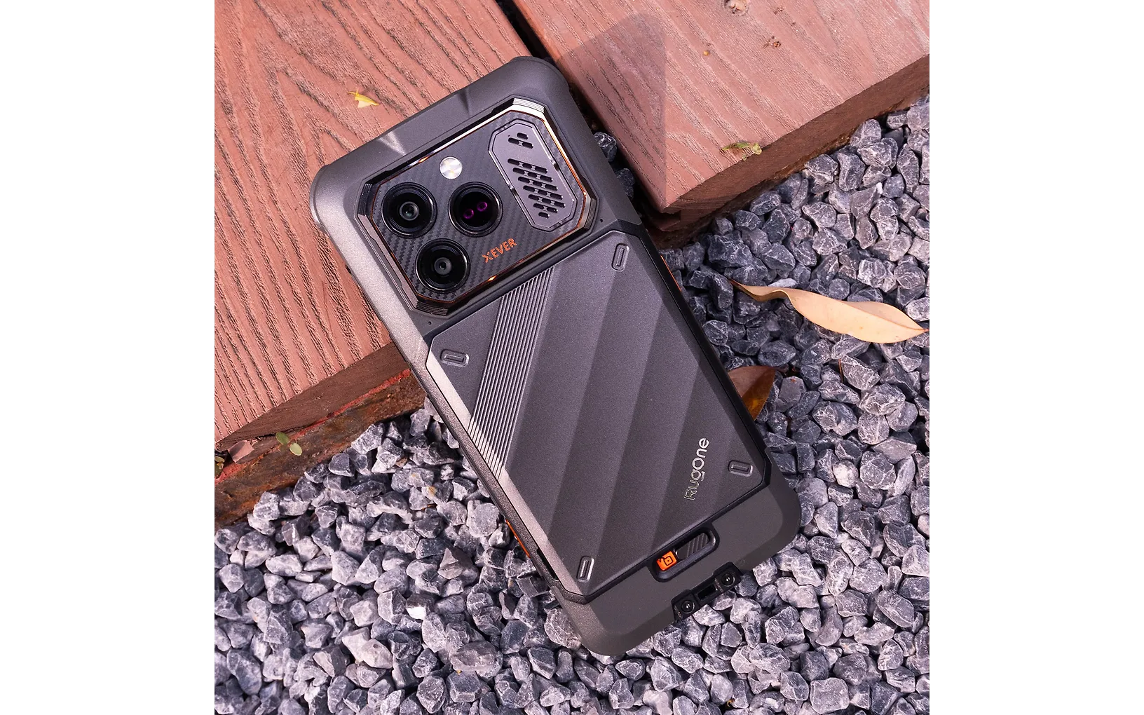 Ulefone RugOne Xever 8 älypuhelin, 8 + 256 Gt, musta