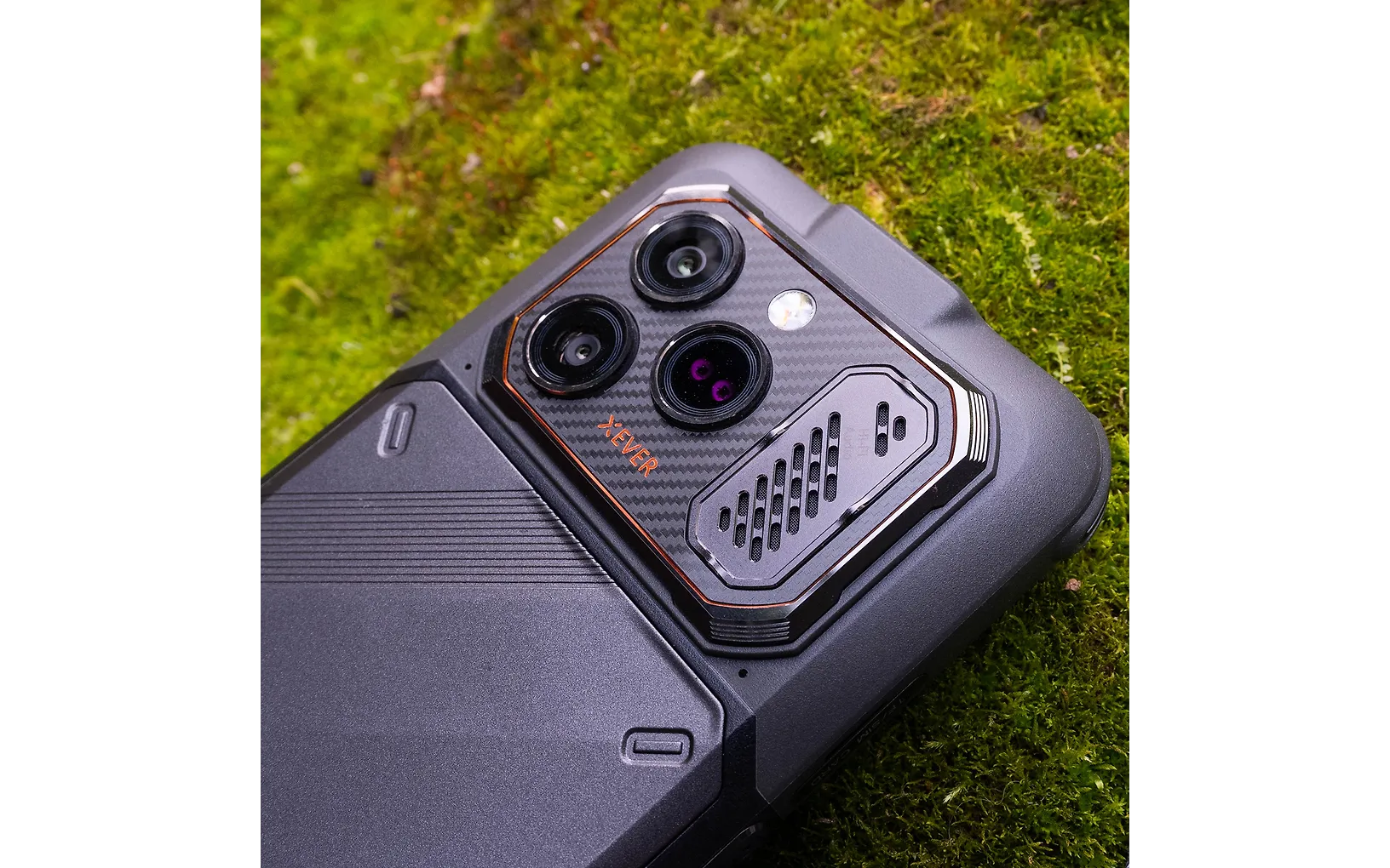 Ulefone RugOne Xever 8 älypuhelin, 8 + 256 Gt, musta