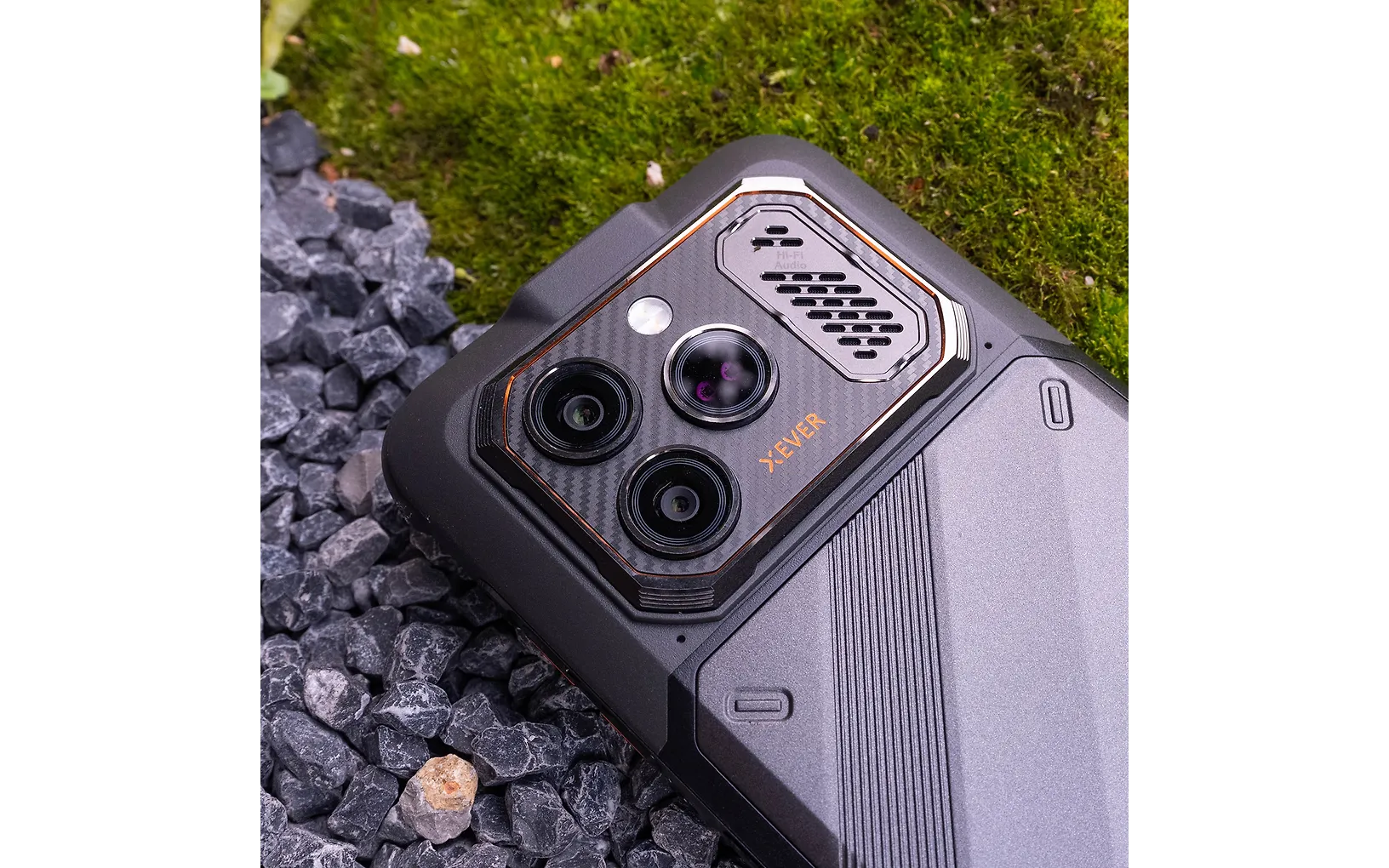 Ulefone RugOne Xever 8 älypuhelin, 8 + 256 Gt, musta