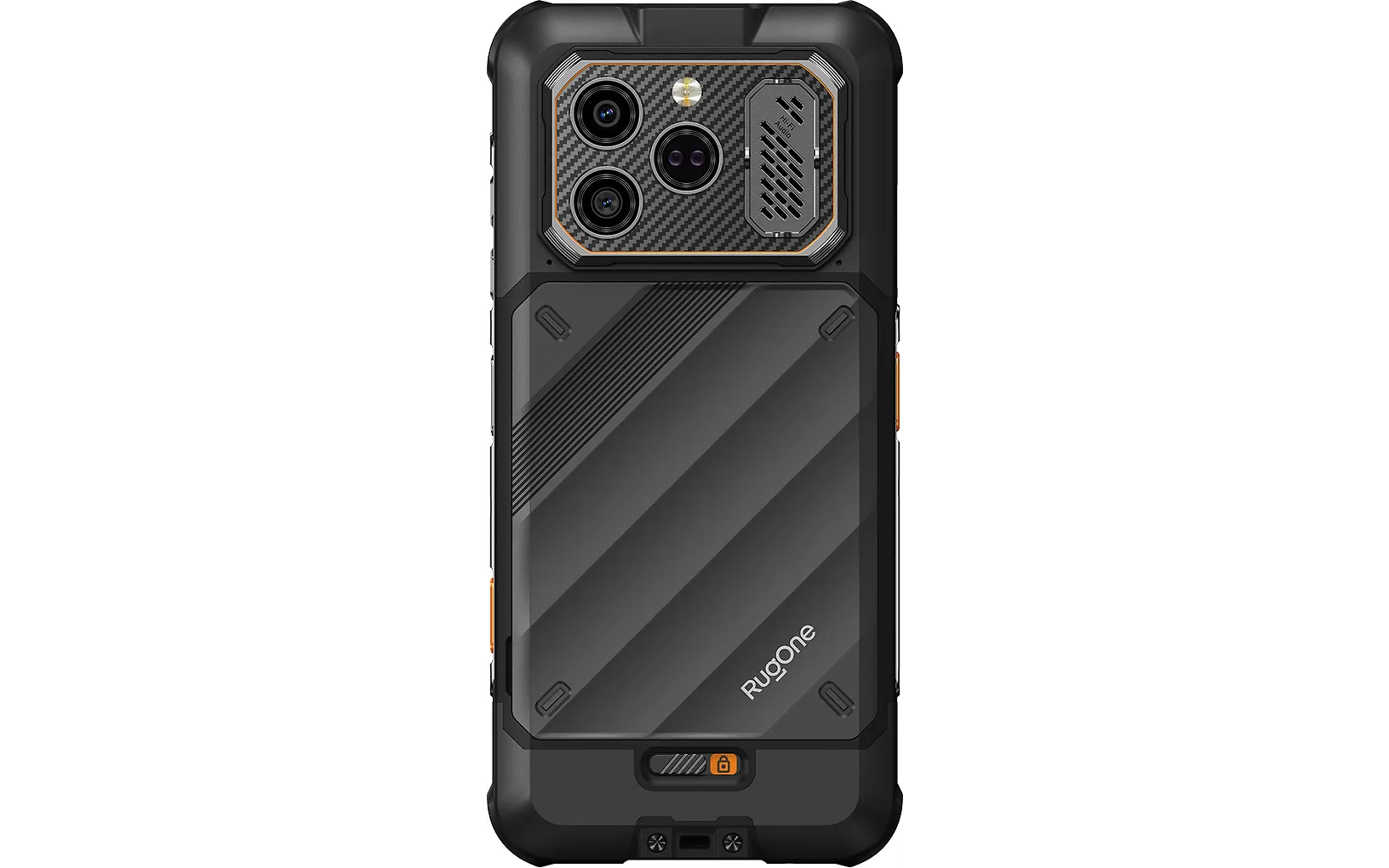 Ulefone RugOne Xever 8 älypuhelin, 8 + 256 Gt, musta