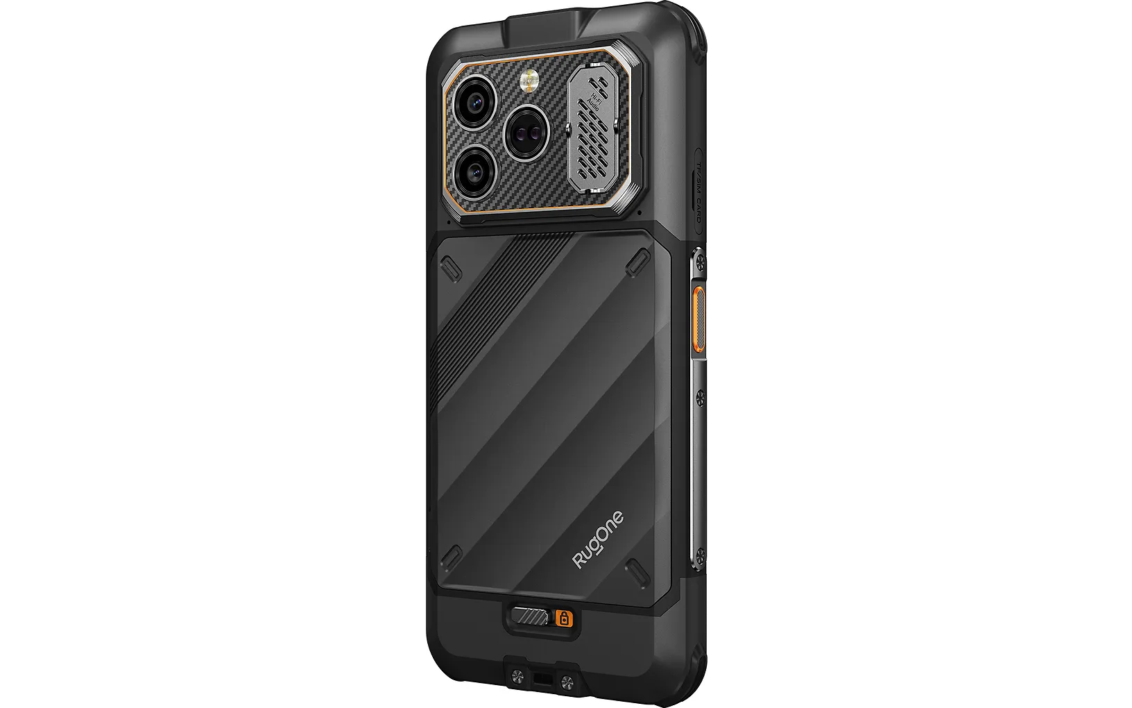 Ulefone RugOne Xever 8 älypuhelin, 8 + 256 Gt, musta