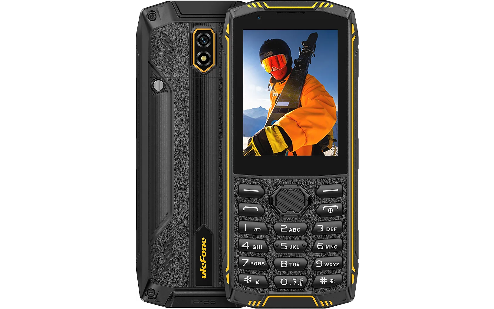Ulefone Armor Mini 5 puhelin, 1 + 8 Gt, musta