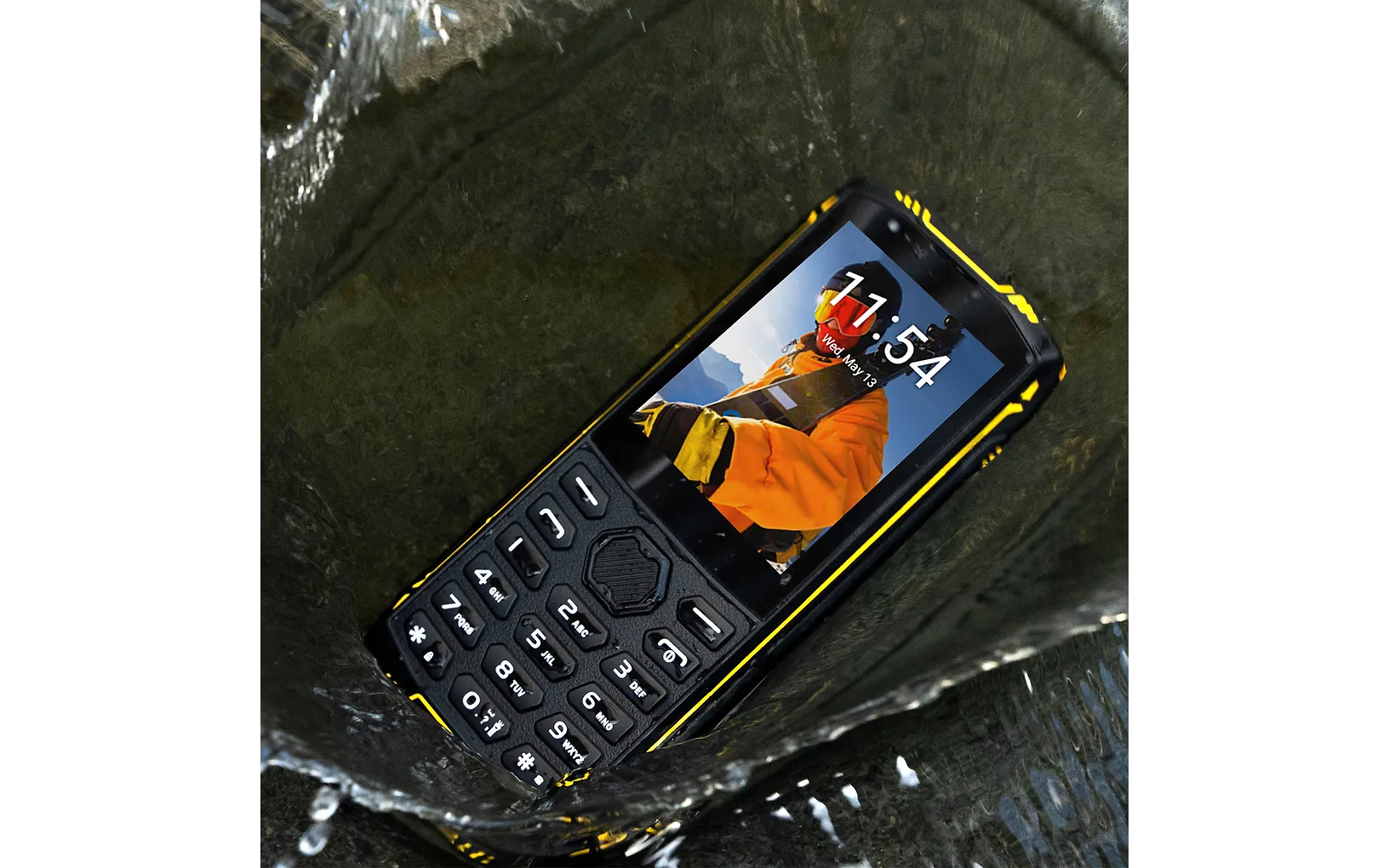 Ulefone Armor Mini 5 puhelin, 1 + 8 Gt, musta