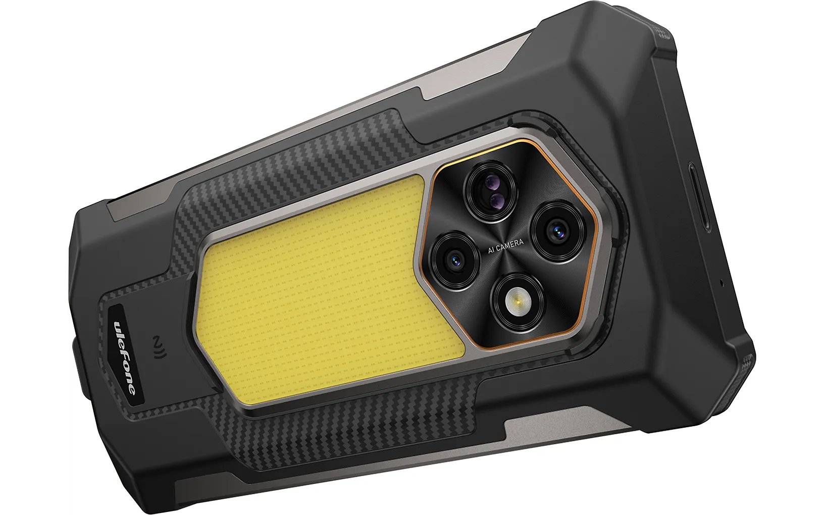 Ulefone Rugking 5 Pro älypuhelin, 8 + 256 Gt, musta