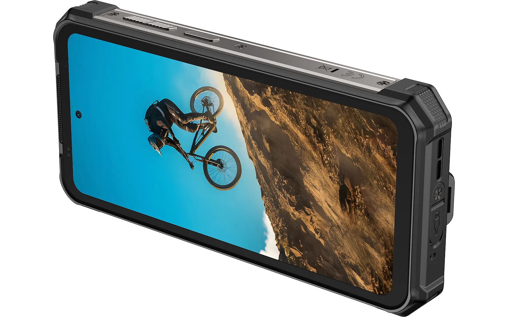 Ulefone Rugking 5 Pro älypuhelin, 8 + 256 Gt, musta