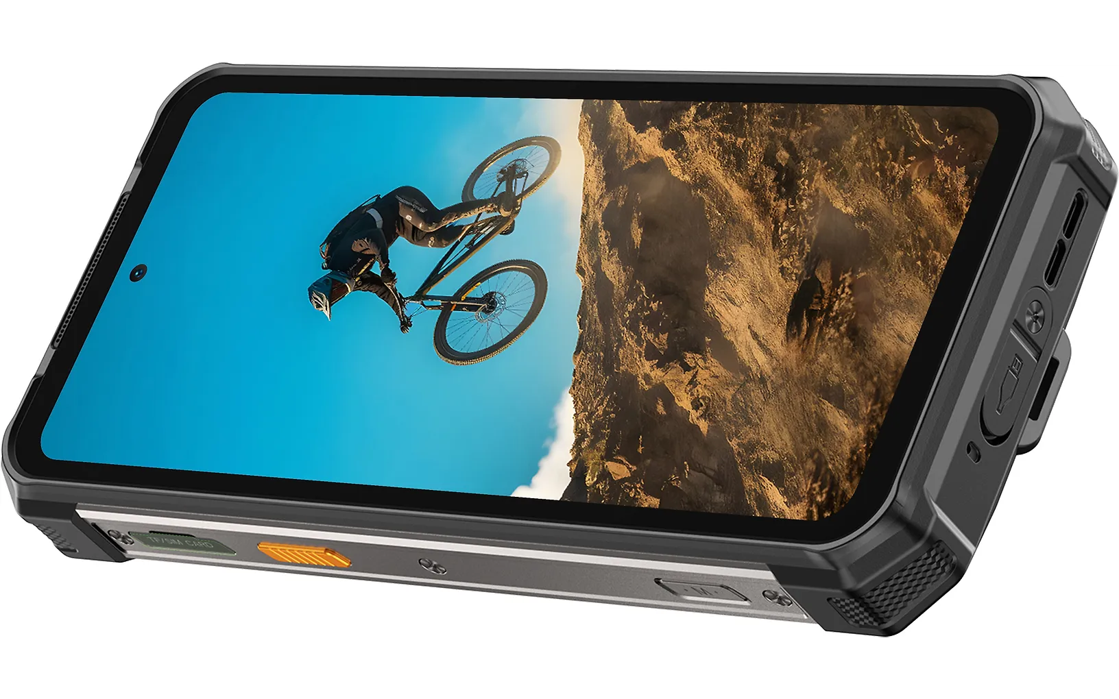 Ulefone Rugking 5 Pro älypuhelin, 8 + 256 Gt, musta