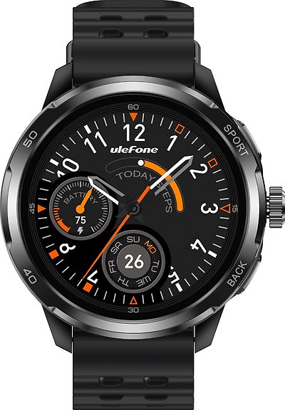 Ulefone Armor Watch Pro älykello, 1,5" musta – kuva 6