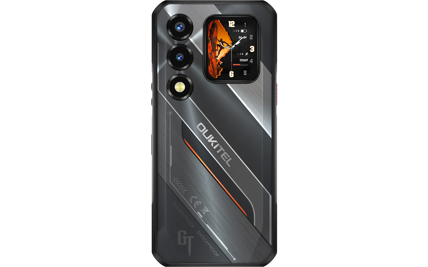 Oukitel WP66 smartphone, 12 + 512 GB, svart