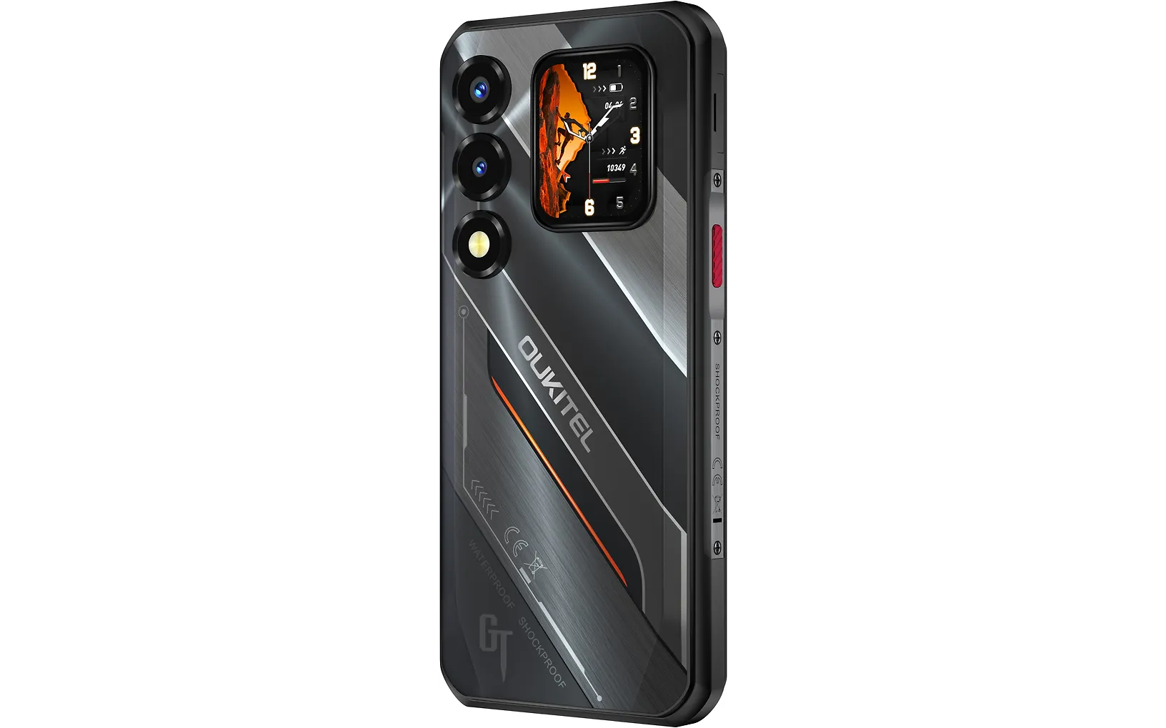 Oukitel WP66 smartphone, 12 + 512 GB, svart