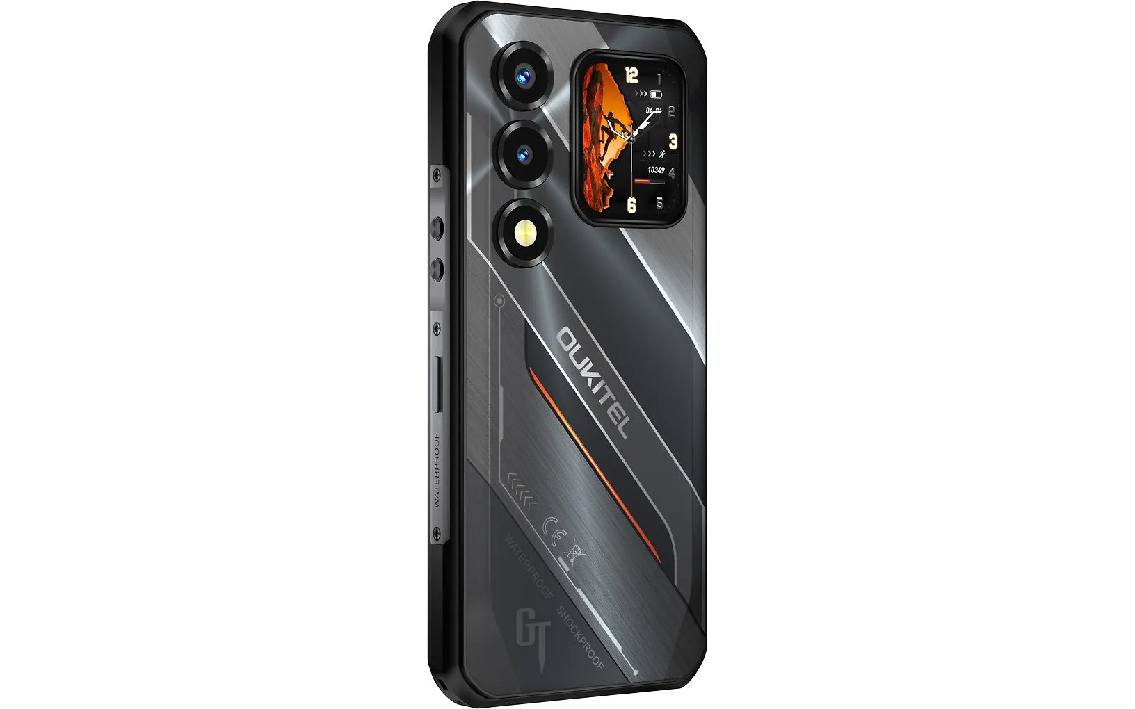 Oukitel WP66 smartphone, 12 + 512 GB, svart