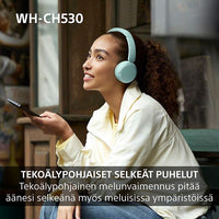 Sony WH-CH530 langattomat sankakuulokkeet, musta – kuva 6