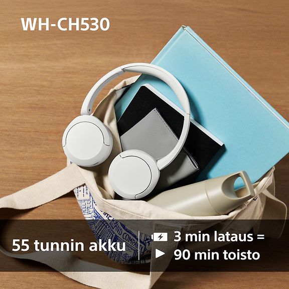 Sony WH-CH530 langattomat sankakuulokkeet, musta – kuva 5