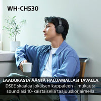 Sony WH-CH530 langattomat sankakuulokkeet, musta – kuva 3