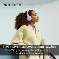 Sony WH-CH530 langattomat sankakuulokkeet, musta – kuva 4