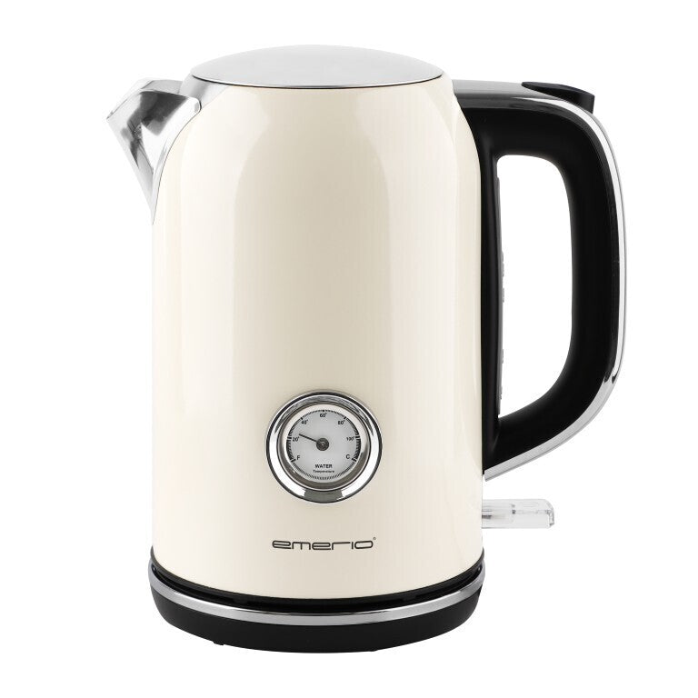 Emerio retro vedenkeitin, beige