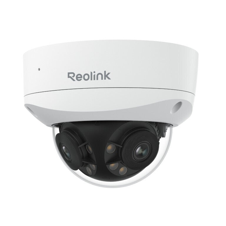 Reolink Duo 3V PoE 16MP AI Dome ulkokamera kahdella linssillä ja LED-kohdevaloilla