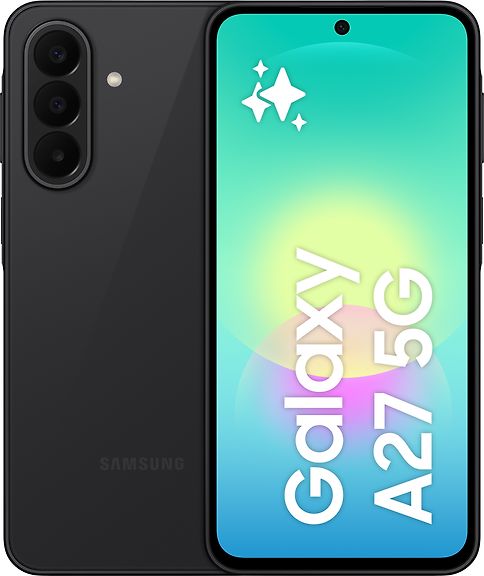 Samsung Galaxy A27 5G puhelin, 128/6 Gt, musta – kuva 1