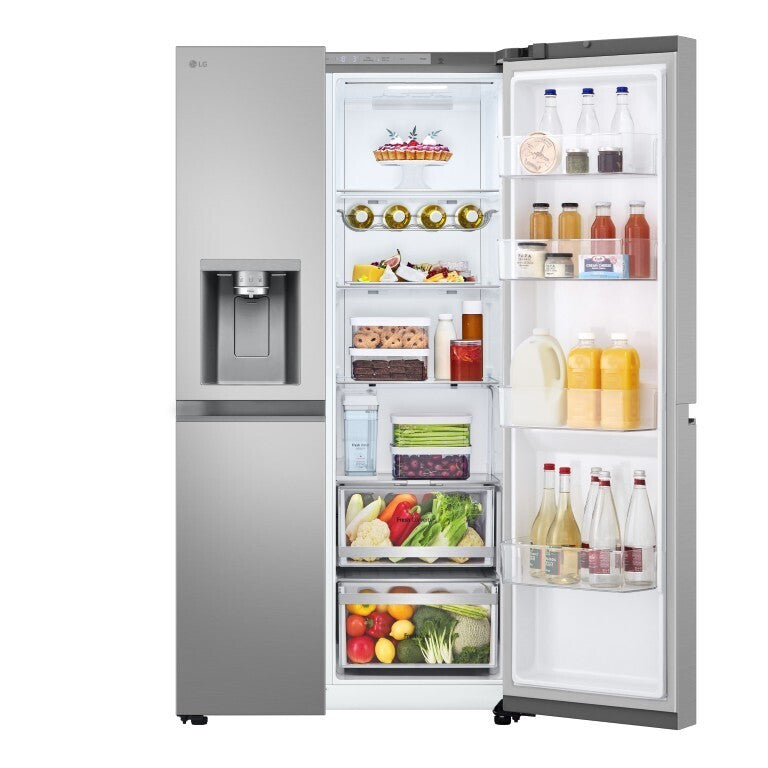 LG GSLE81PYBD Side By Side, teräs – kuva 8