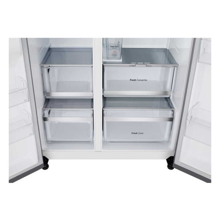 LG GSLE81PYBD Side By Side, teräs – kuva 12