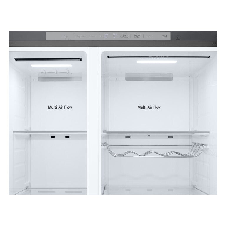 LG GSLE81PYBD Side By Side, teräs – kuva 11