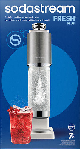 Sodastream Fresh Plus hiilihapotuslaite, valkoinen – kuva 4