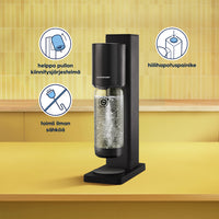 Sodastream Fresh hiilihapotuslaite, musta – kuva 3