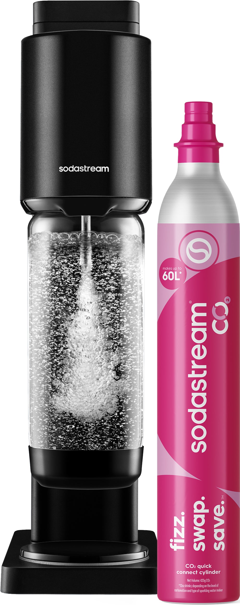 Sodastream Fresh hiilihapotuslaite, musta – kuva 1