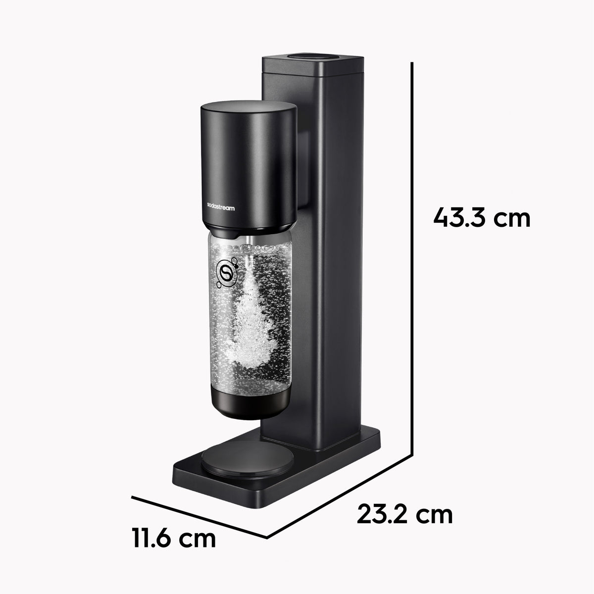 Sodastream Fresh hiilihapotuslaite, musta – kuva 6