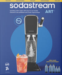 Sodastream Art Valuepack hiilihapotuslaite, musta – kuva 2