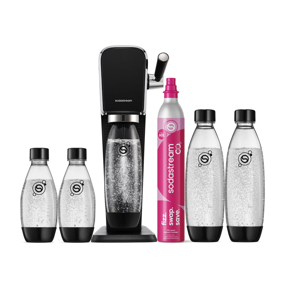 Sodastream Art Valuepack hiilihapotuslaite, musta – kuva 1
