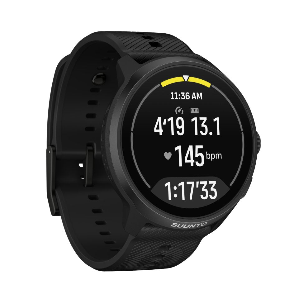 Suunto Run 2 juoksukello, 4 Gt, All Black