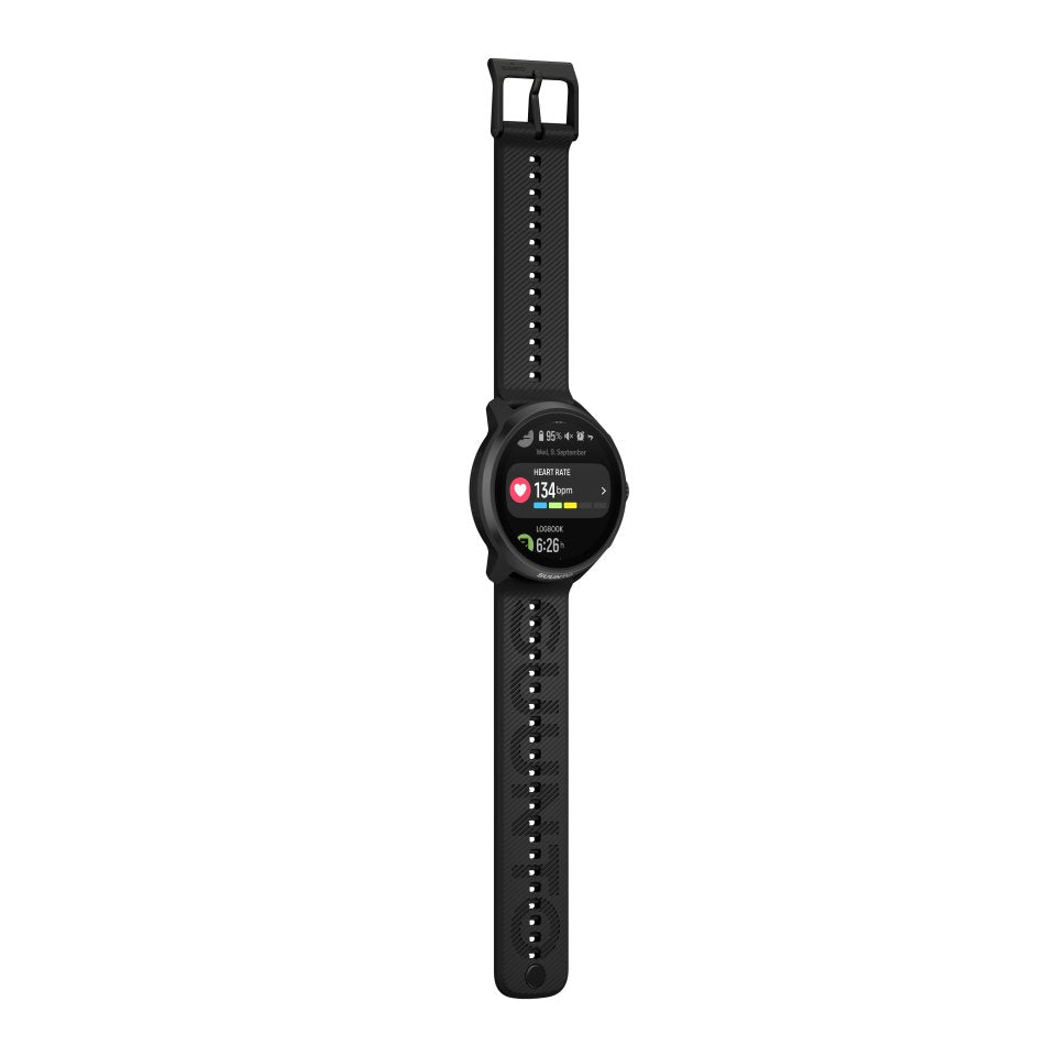 Suunto Run 2 juoksukello, 4 Gt, All Black