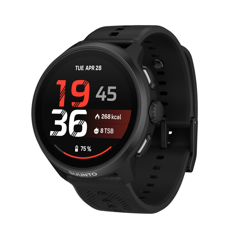 Suunto Run 2 juoksukello, 64 Gt, All Black