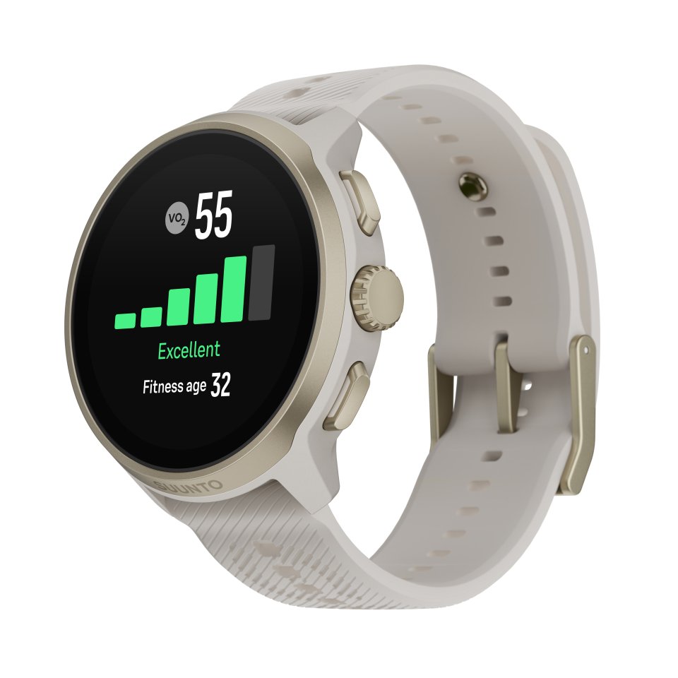 Suunto Run 2 juoksukello, 4 Gt, Feather Gold
