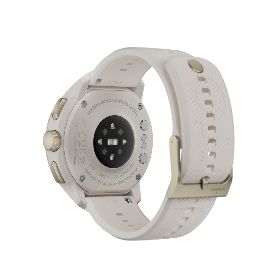 Suunto Run 2 juoksukello, 4 Gt, Feather Gold
