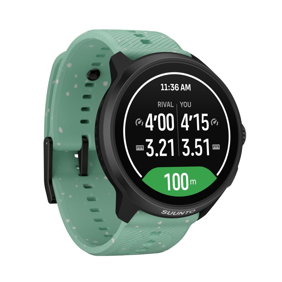 Suunto Run 2 juoksukello, 64 Gt, Aloe Green