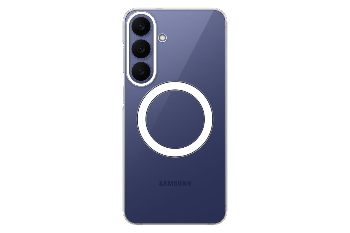 Samsung S26 FE Clear Magnet Case suojakuori, läpinäkyvä – kuva 1