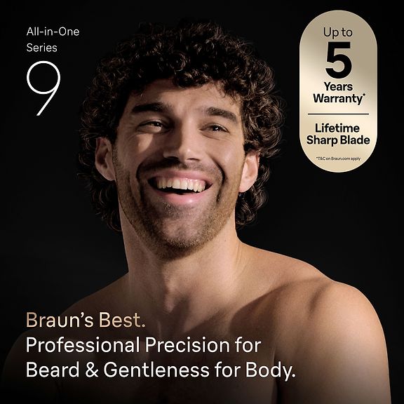 Braun All-in-One Series 9 23in1 parranajosetti, AIO9560, harmaa – kuva 2